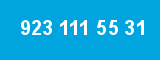 923 111 55 31